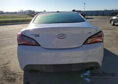 2016 Hyundai Genesis Coupe 3.8 z USA, uszkodzony, nr VIN KMHHT6KJ8GU136457